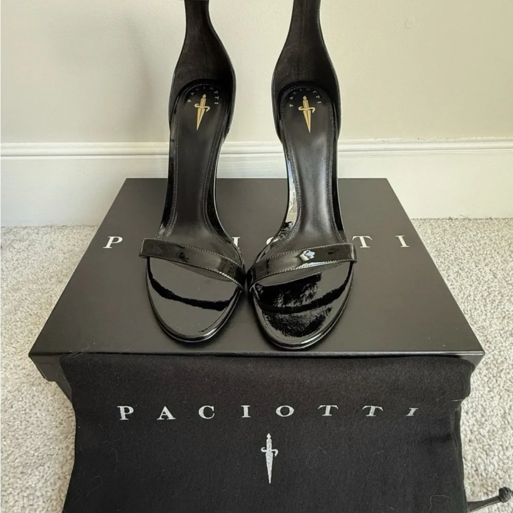 Brand NEW Cesare Paciotti Dagger Heel 40 EU 10 US - Picture 5 of 10
